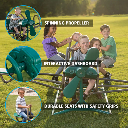 Lifetime Kids's Ace Flyer Metal Teeter Totter