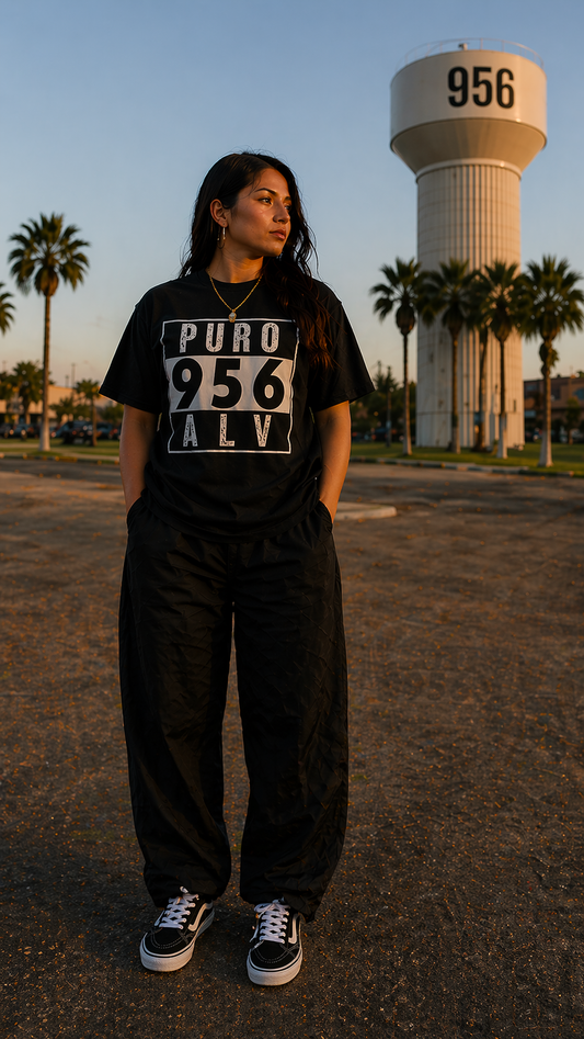 Simple “PURO 956 ALV” Graphic T-Shirt