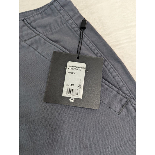 Joe's Gray Trouser Shorts Mens Size 38 Regular Fit Flat Front Pocket Casual