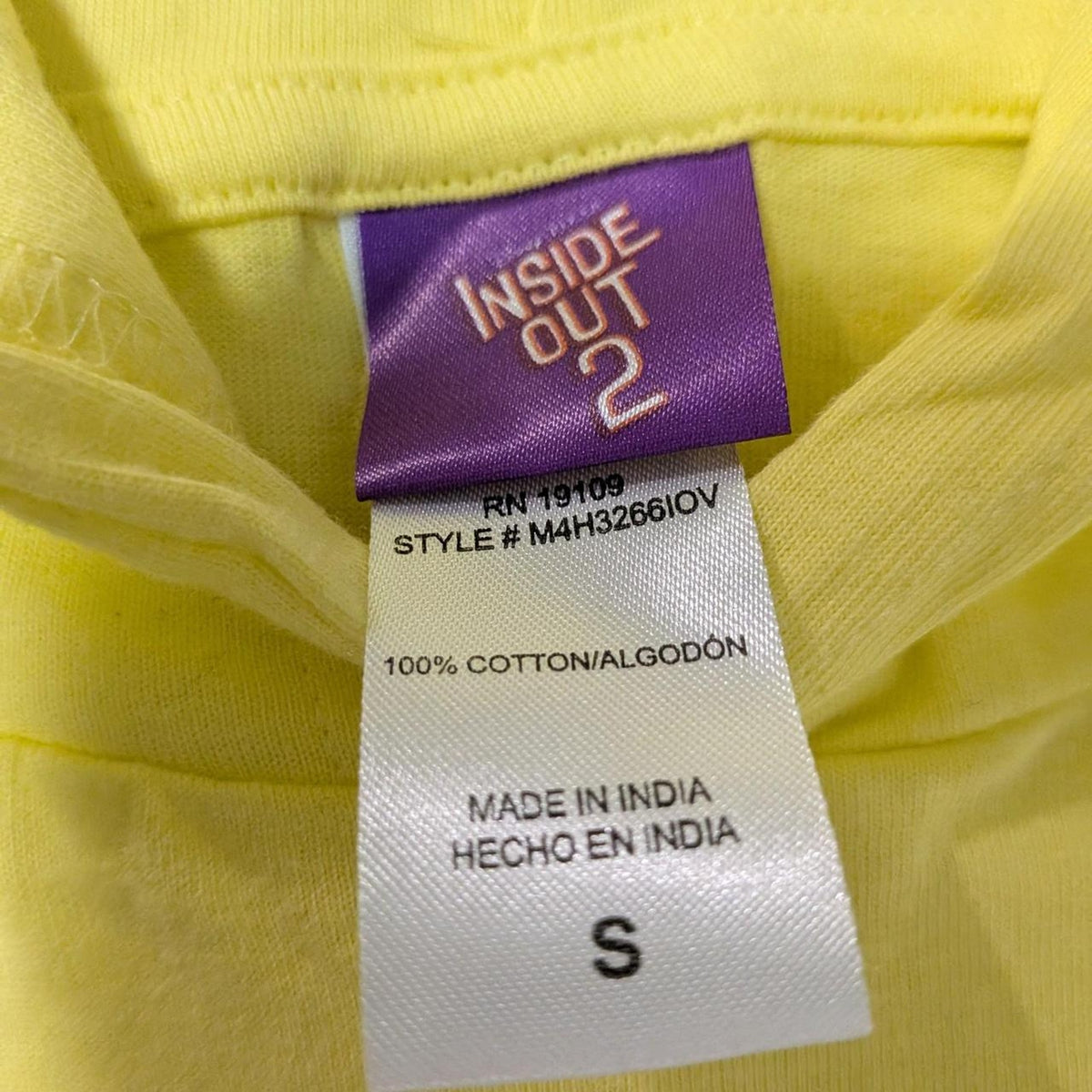 Inside Out 2 - Joy 'Think Positive' Hoodie