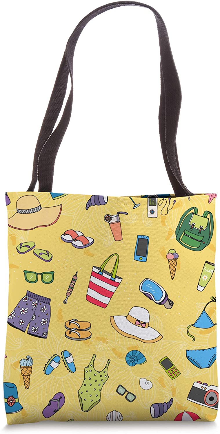 Totes Adorbs Book Bag and Summer Love Beach Bag Made On the Cricut Explore  - Hello Creative Family