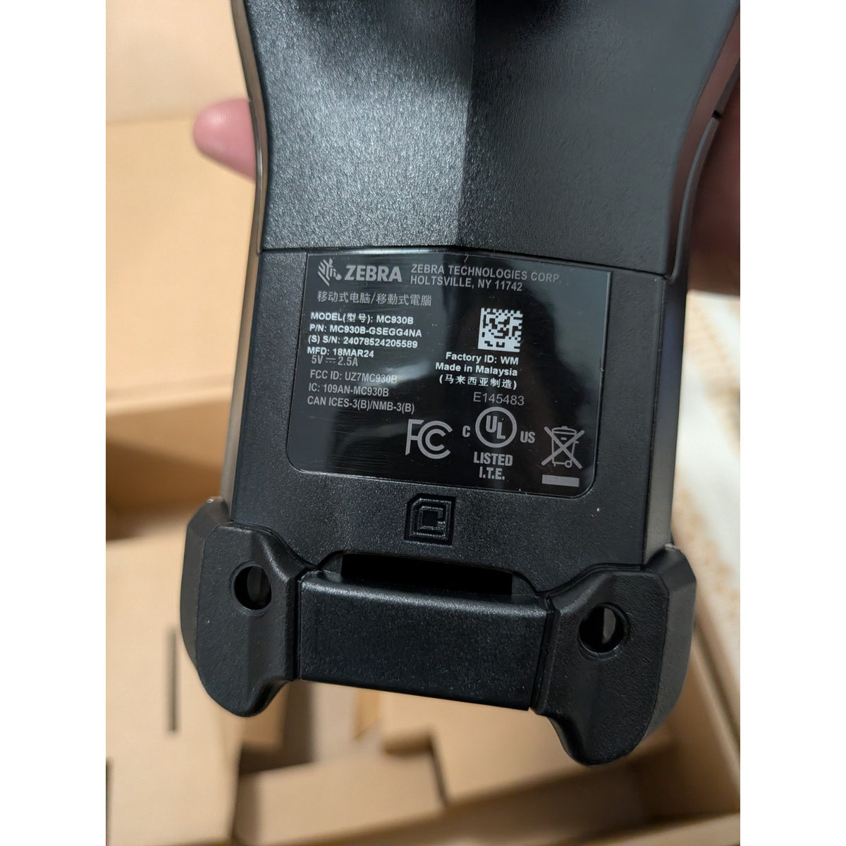 Zebra MC9300 Wireless Android Handheld Computer Barcode Scanner MC930B-GSEGG4NA