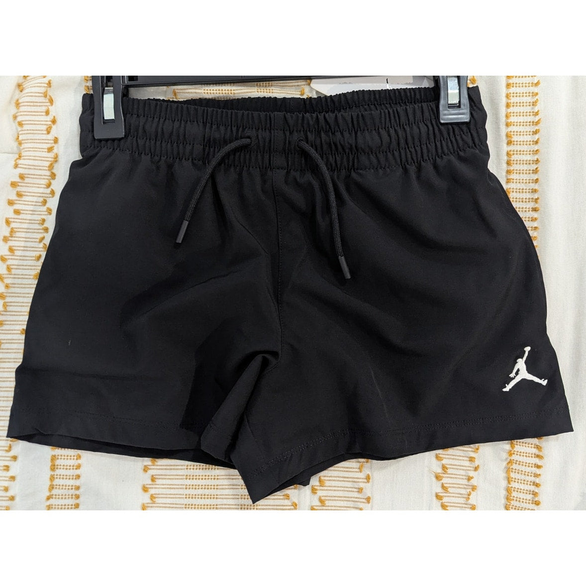 Jordan Girls' 7-16 Essentials Woven Pull-on Shorts - Black Size L NWT