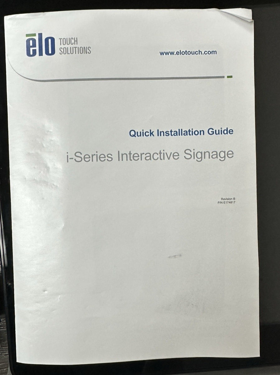 ELO 15" i-Series Android Touchscreen  Replacement ESY15i1 E021201