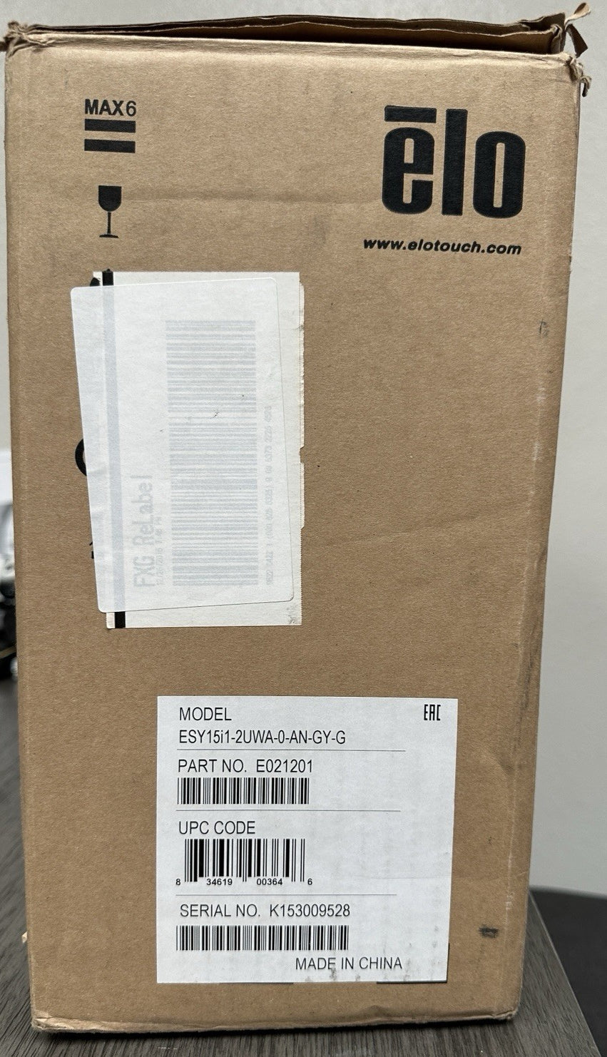 ELO 15" i-Series Android Touchscreen  Replacement ESY15i1 E021201