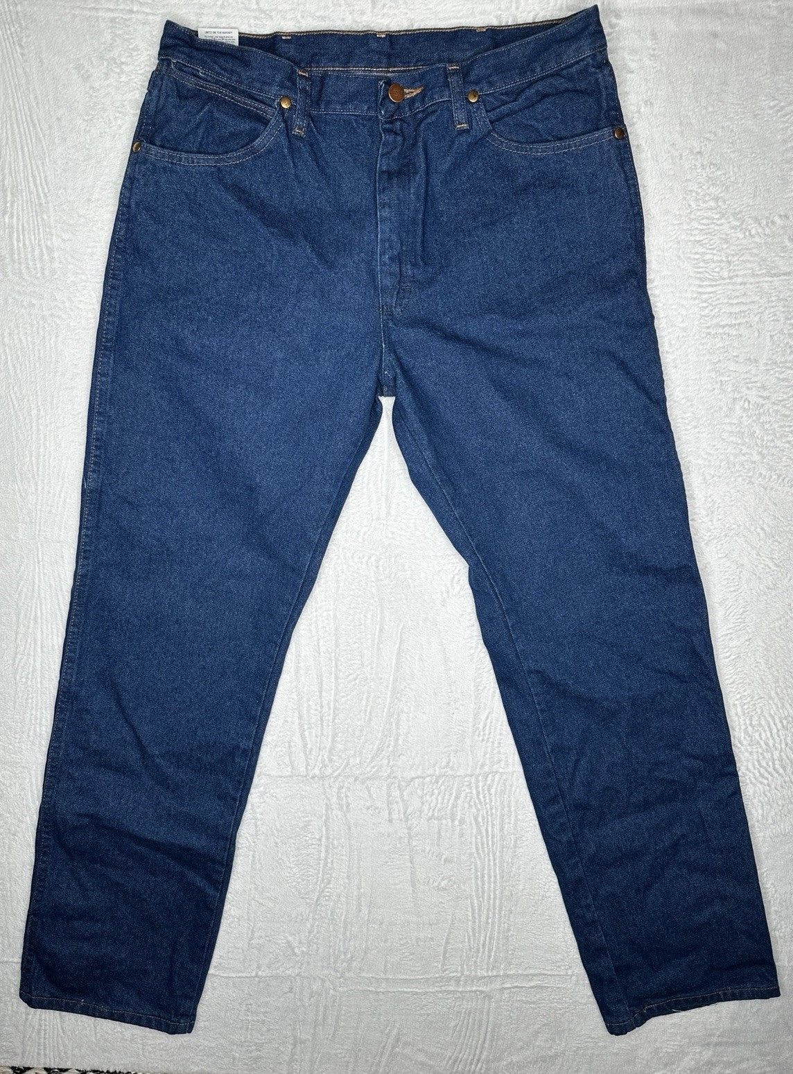 Wrangler ~ Mens ~ 13MWZ ~ Original Fit Cowboy Cut ~ Rigid Indigo 34x32