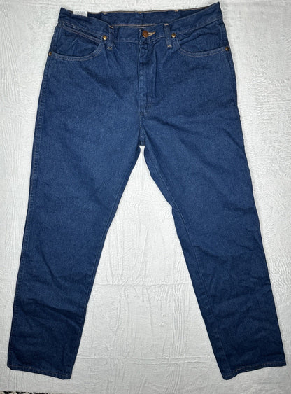 Wrangler ~ Mens ~ 13MWZ ~ Original Fit Cowboy Cut ~ Rigid Indigo 34x32