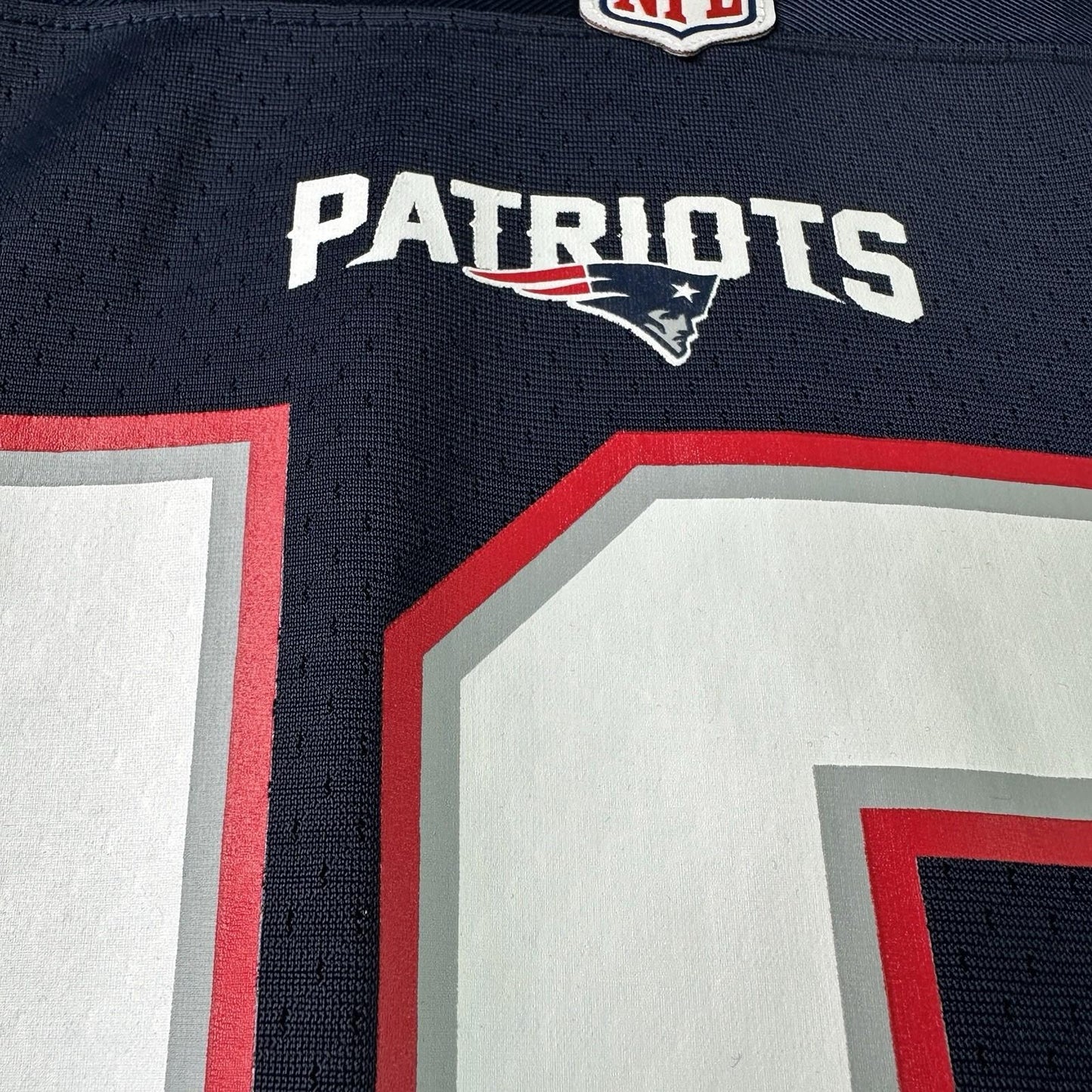 $175 Nike NFL New England Patriots Men's Mac Jones Player Game Jersey, Navy, 3XL