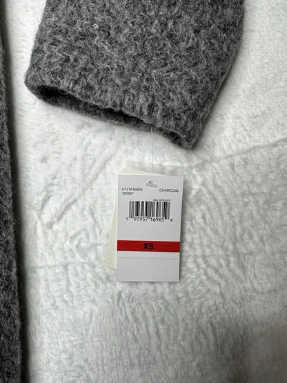 Lucky Brand double-breasted wool blend peacoat