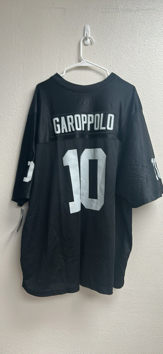 Jimmy Garoppolo Las Vegas Raiders Black Jersey Men’s Large