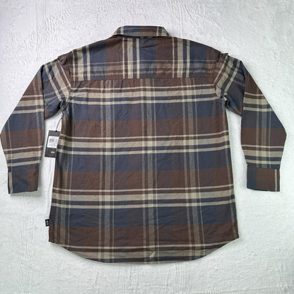Mountain Hardwear Women Dolores Long Sleeve Flannel Shirt Size L