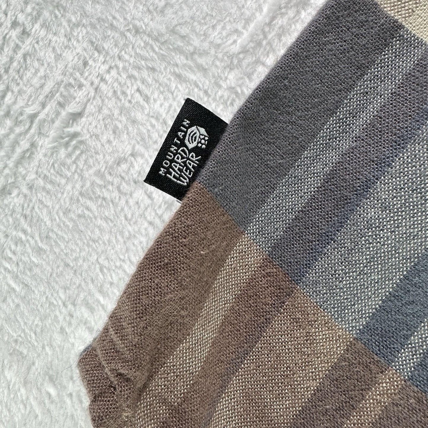 Mountain Hardwear Women Dolores Long Sleeve Flannel Shirt Size L