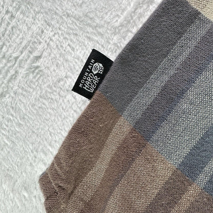 Mountain Hardwear Women Dolores Long Sleeve Flannel Shirt Size L