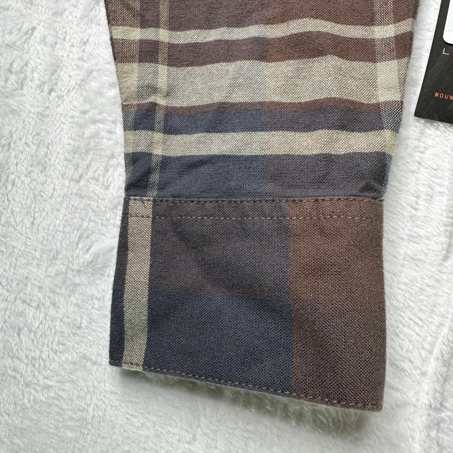 Mountain Hardwear Women Dolores Long Sleeve Flannel Shirt Size L