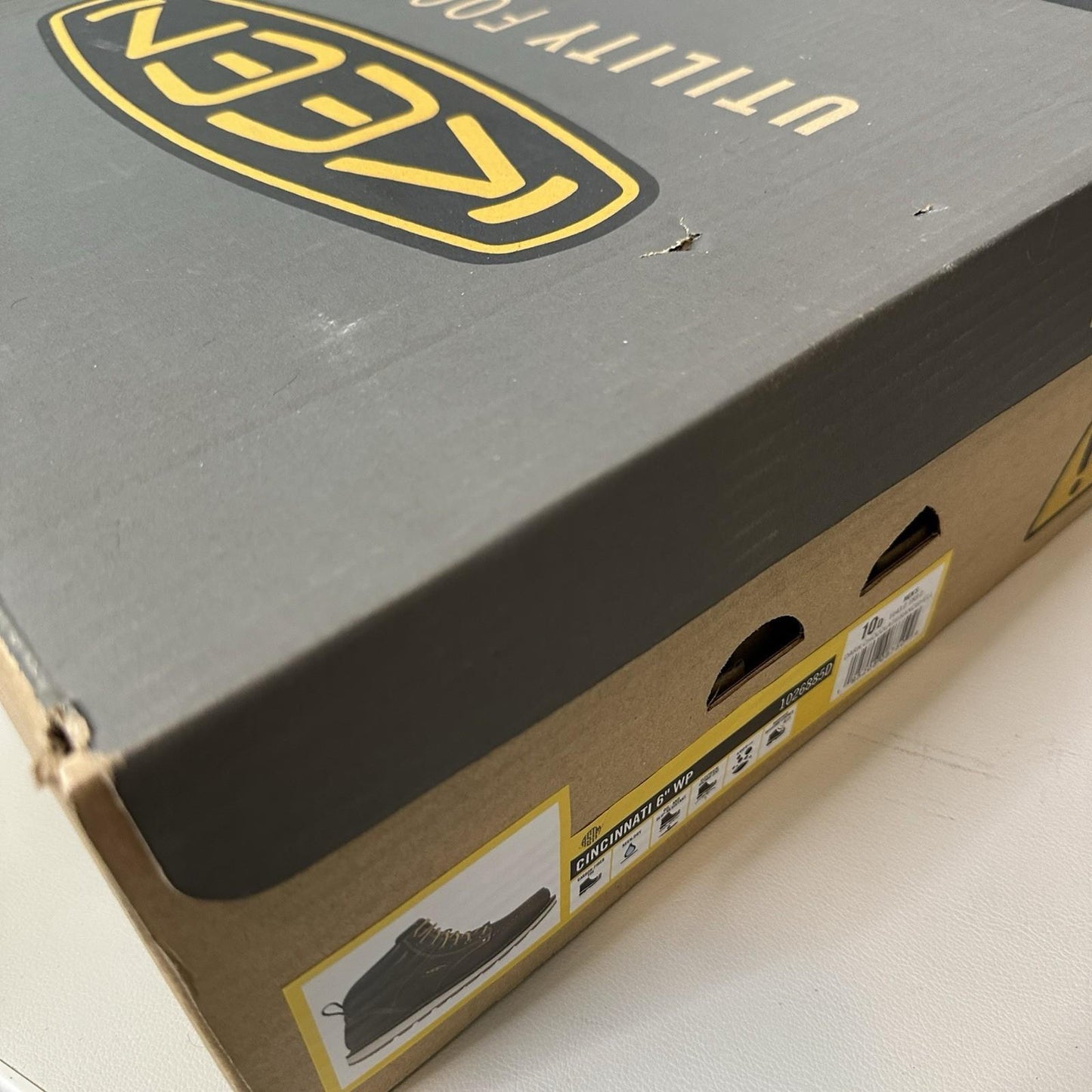 KEEN Utility Men's Cincinnati 6" Composite Toe Waterproof 90 Degree Heel...