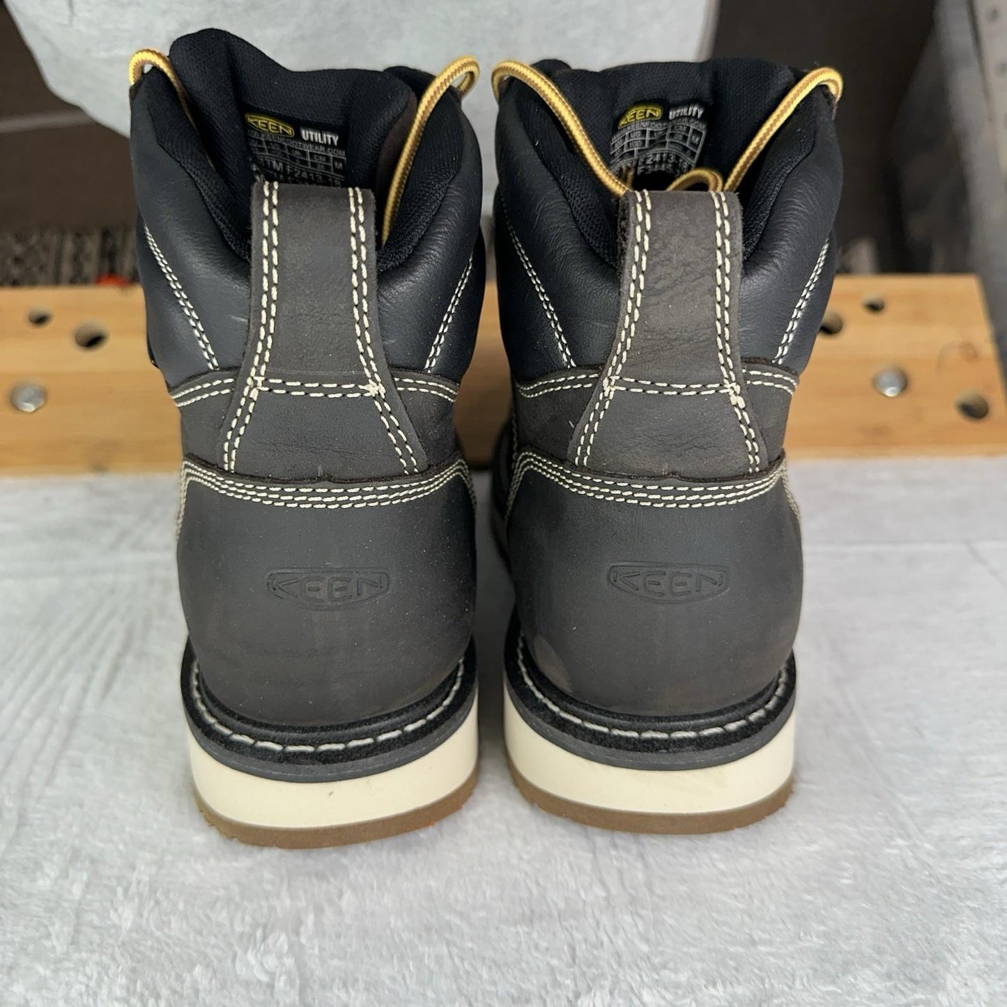 KEEN Utility Men's Cincinnati 6" Composite Toe Waterproof 90 Degree Heel...