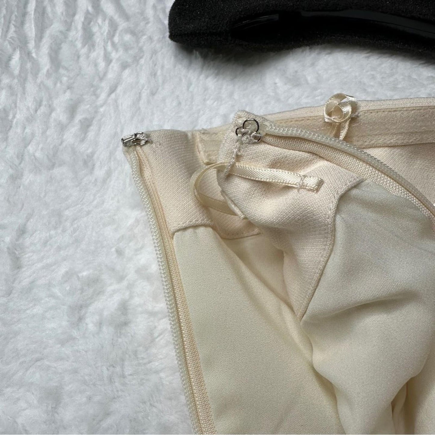 Vince Strapless Crepe Draped Dress Off White NWT & in Bag Size 6 $425 MSRP