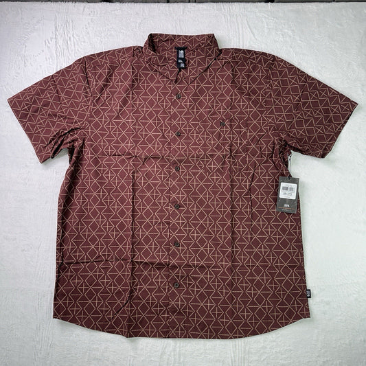 Men's Mountain Hardwear Big Cottonwood Short Sleeve Shirt - Size XXL