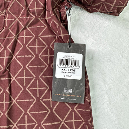 Men's Mountain Hardwear Big Cottonwood Short Sleeve Shirt - Size XXL