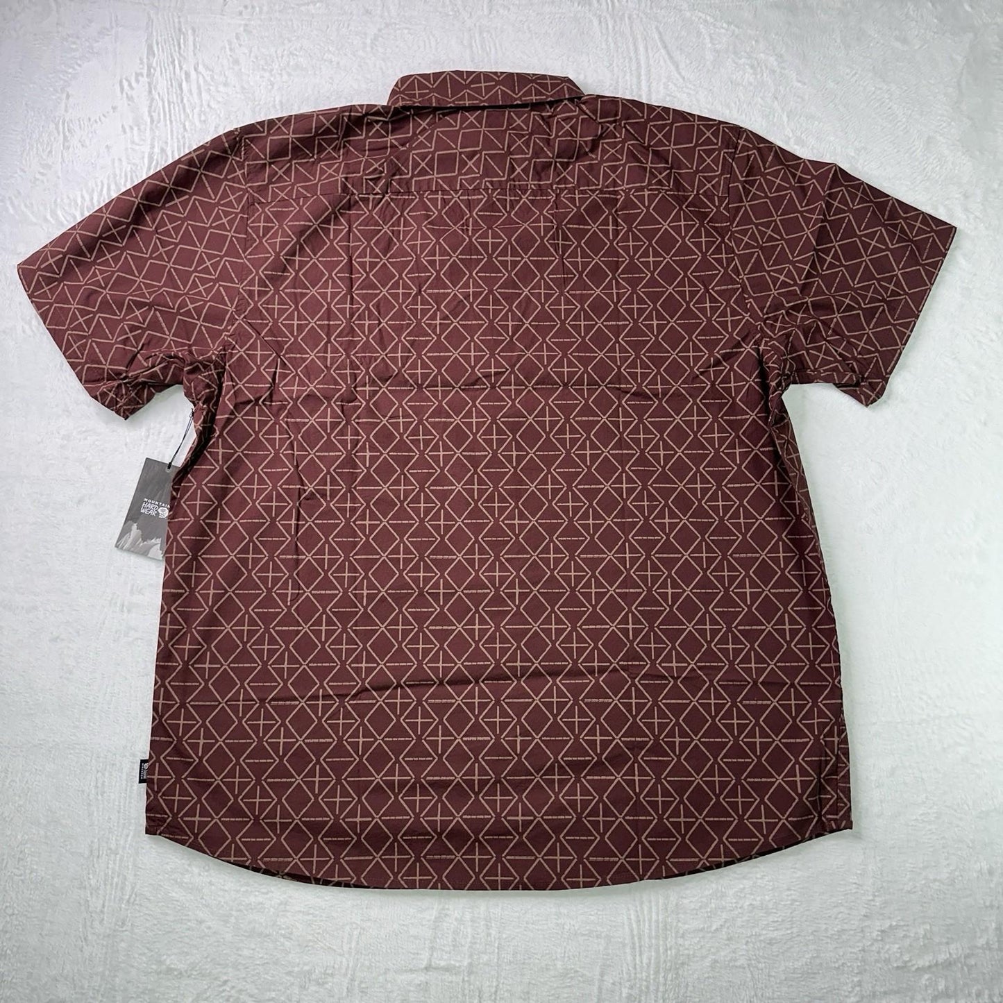 Men's Mountain Hardwear Big Cottonwood Short Sleeve Shirt - Size XXL