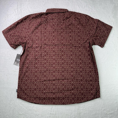 Men's Mountain Hardwear Big Cottonwood Short Sleeve Shirt - Size XXL