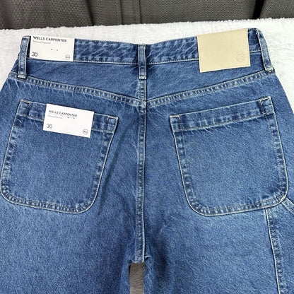 NWT AG Adriano Goldschmied Wells Carpenter Relaxed Tapered Size 30