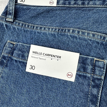 NWT AG Adriano Goldschmied Wells Carpenter Relaxed Tapered Size 30