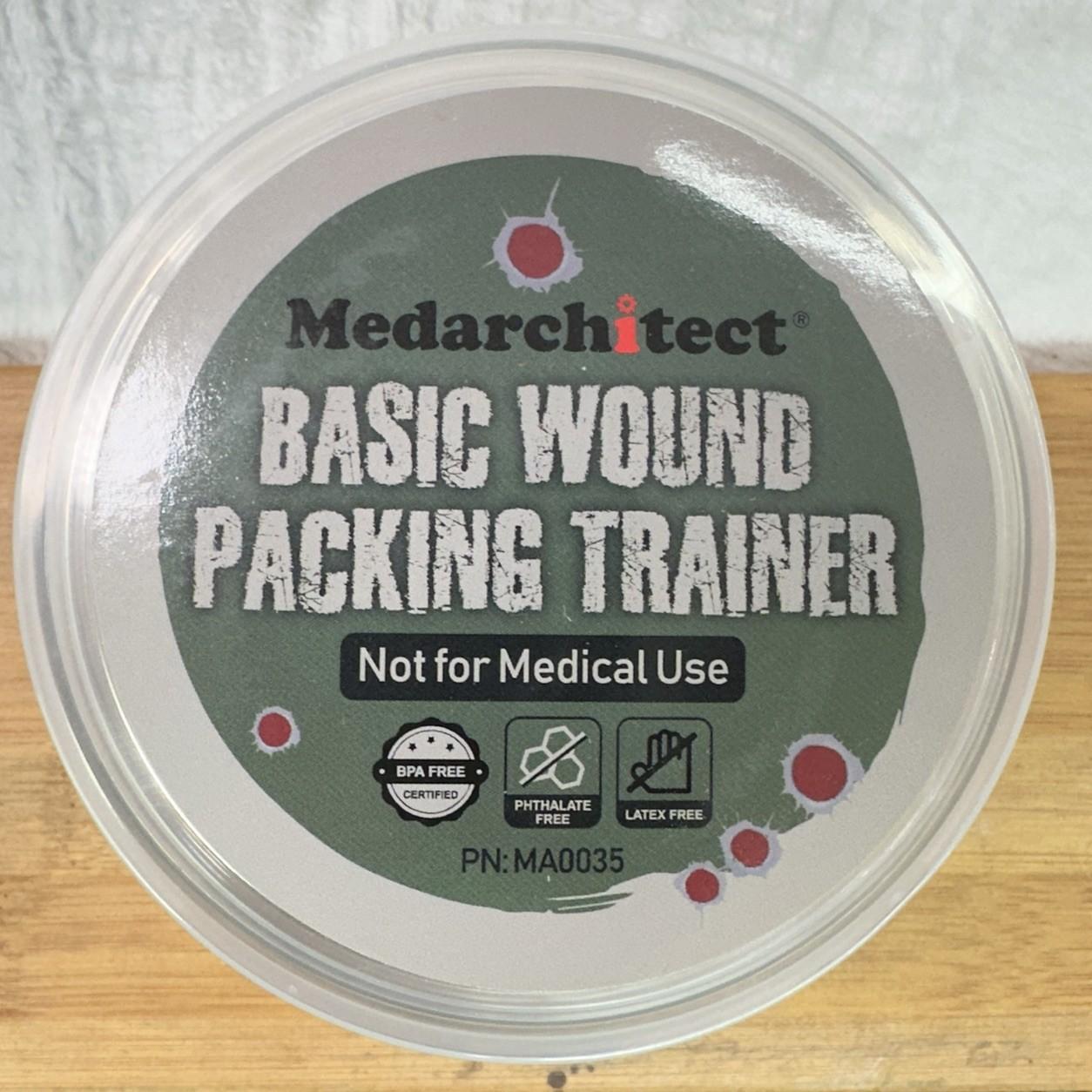 Medarchitect Wound Packing & Bleed Control Trainer | Medical Education Simula...