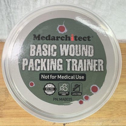Medarchitect Wound Packing & Bleed Control Trainer | Medical Education Simula...