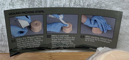 Medarchitect Wound Packing & Bleed Control Trainer | Medical Education Simula...