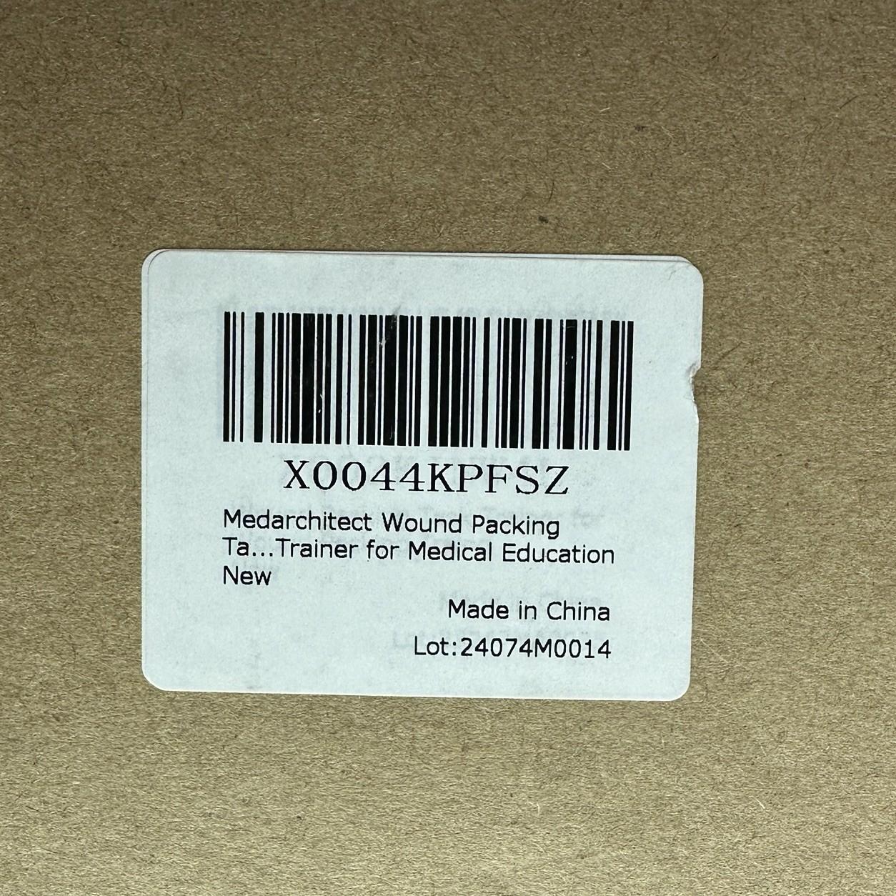 Medarchitect Wound Packing & Bleed Control Trainer | Medical Education Simula...