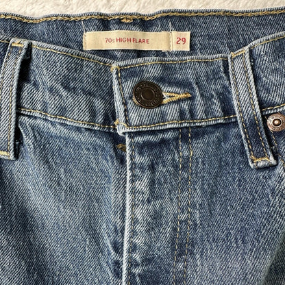 Levi Strauss, Premium 70's High rise Flare Denim Size 29x32