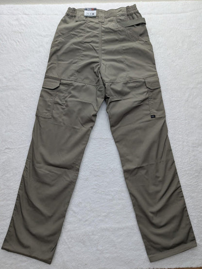 5.11  Taclite Pro Mens 28x34 Lightweight Tactical Pants Style 74273 Tan NEW