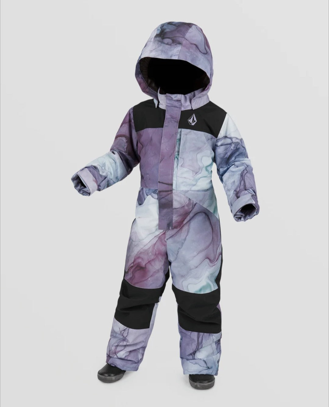 NWT Brand New Kids 2024 Volcom Toddler One Piece Glacier Ink Size 3T