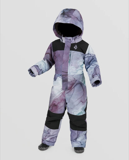 NWT Brand New Kids 2024 Volcom Toddler One Piece Glacier Ink Size 3T