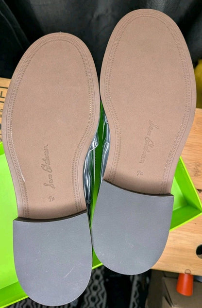 Sam Edelman Christy Loafer Silver Women’s Size 7.5M