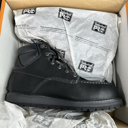 NIB - Timberland PRO Irvine Wedge 6" Alloy Safety Toe, Black Size 8M