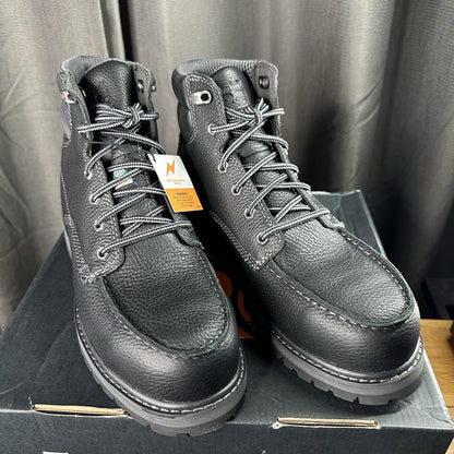 NIB - Timberland PRO Irvine Wedge 6" Alloy Safety Toe, Black Size 8M