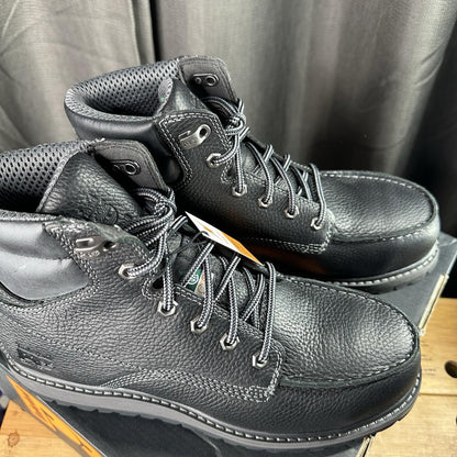 NIB - Timberland PRO Irvine Wedge 6" Alloy Safety Toe, Black Size 8M