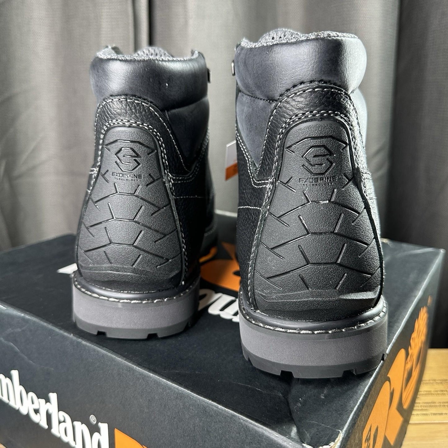 NIB - Timberland PRO Irvine Wedge 6" Alloy Safety Toe, Black Size 8M