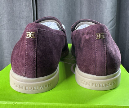 NEW In Box - Sam Edelman Kyana Womens Loafers & Slip-Ons Plum Suede - 10.5M