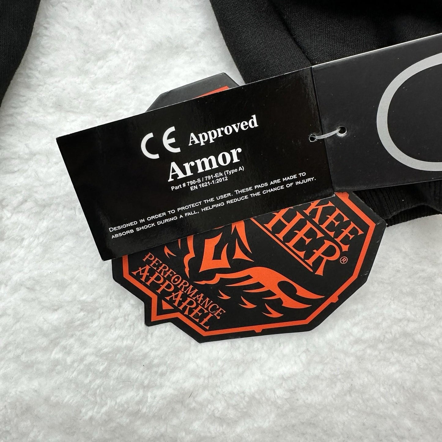 NWT Milwaukee Leather Men's Armored Motorcycle Hoodie with Armored Padding - L