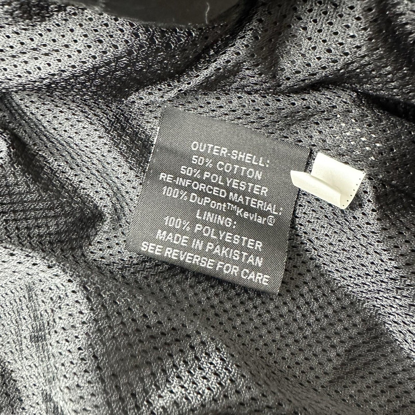 NWT Milwaukee Leather Men's Armored Motorcycle Hoodie with Armored Padding - L