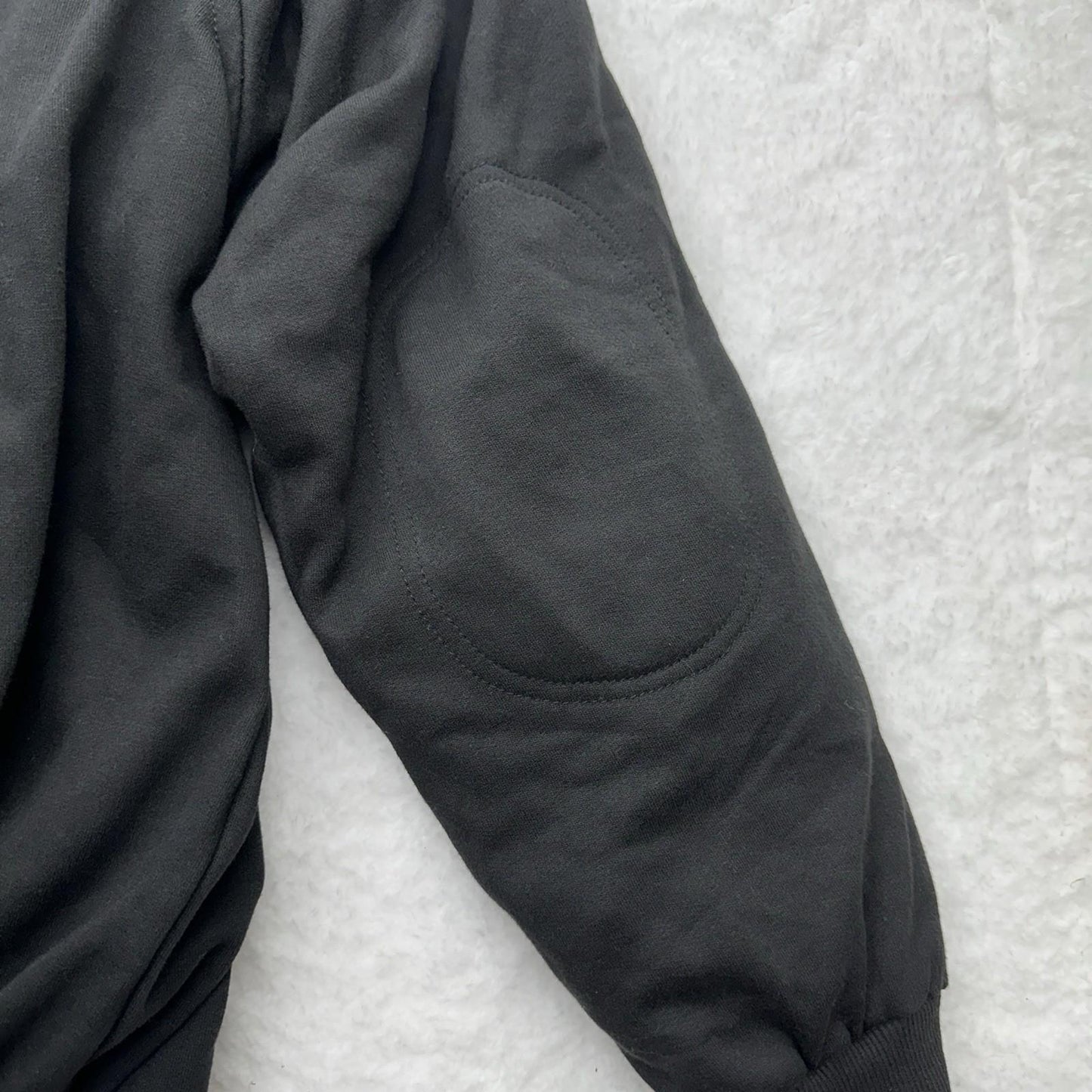 NWT Milwaukee Leather Men's Armored Motorcycle Hoodie with Armored Padding - L