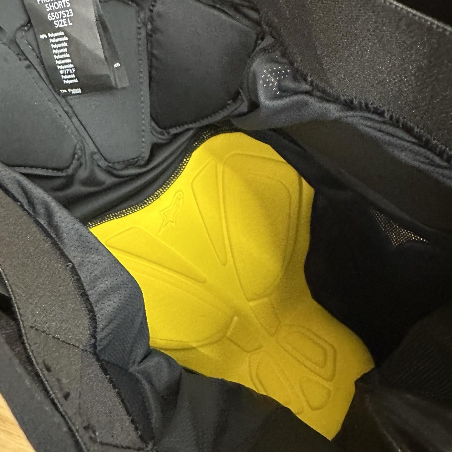 Alpinestars Bionic Pro Protection Shorts Black Red  MX Motocross Off Road - L