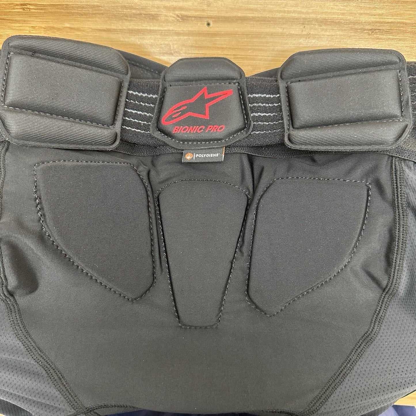 Alpinestars Bionic Pro Protection Shorts Black Red  MX Motocross Off Road - L