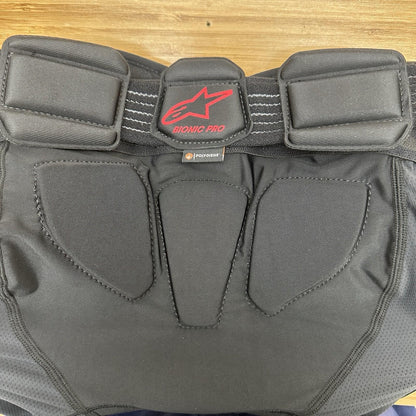 Alpinestars Bionic Pro Protection Shorts Black Red  MX Motocross Off Road - L