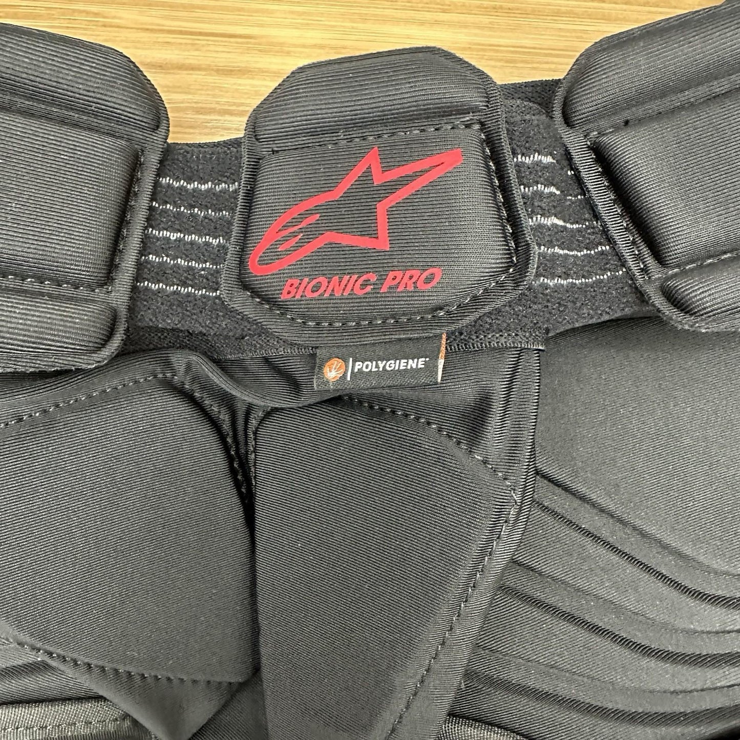 Alpinestars Bionic Pro Protection Shorts Black Red  MX Motocross Off Road - L