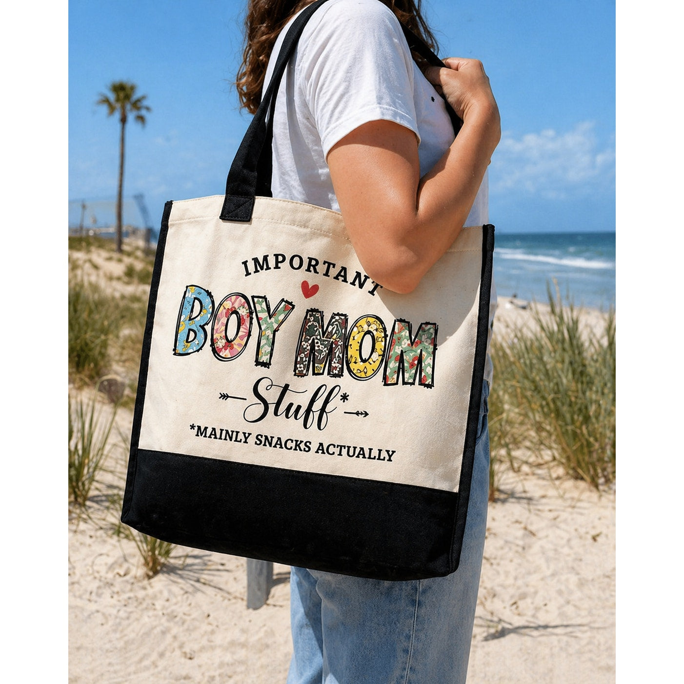 Mother's Day Canvas Tote Bags