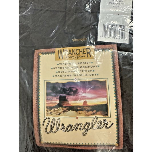 NEW SEALED - Men's Wrangler® Wrancher Brown 82BN Dress Pants 34x34
